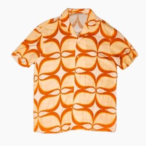 Zara 70s Pattern Button up